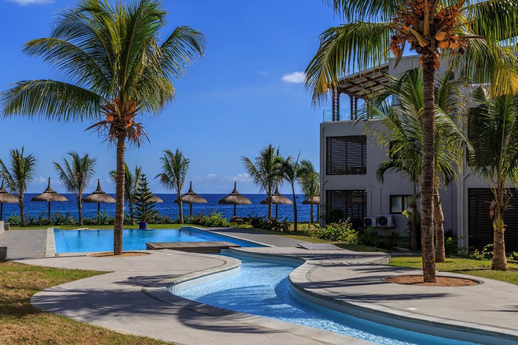 Ocean View Apartment Flic en Flac Bagian luar foto
